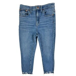 Madewell The High-Rise Slim Boyjean in Melbourne Wash Size 29